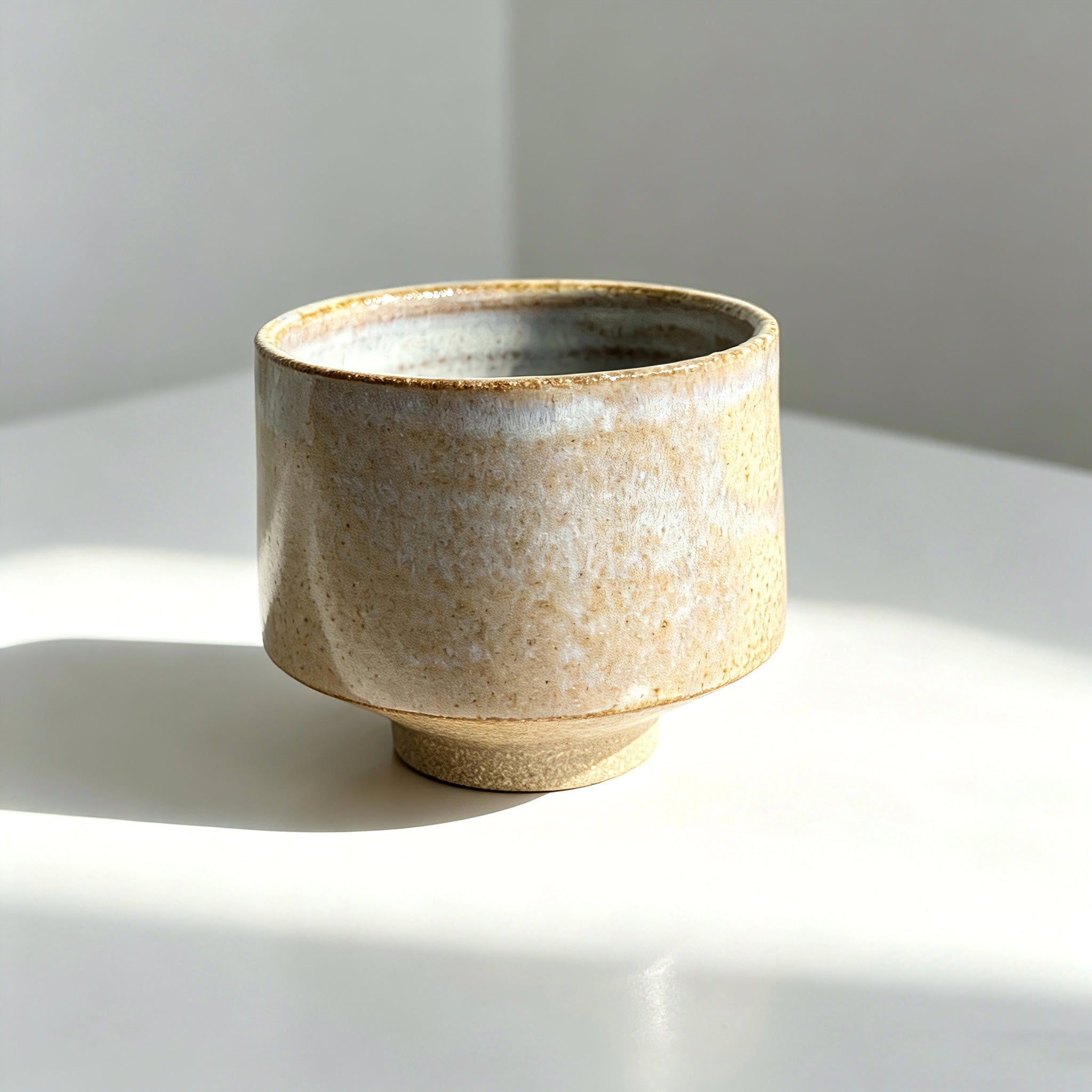 Yunnan Handmade Golden Mountain Ceramic Tea Cup | Meili Snow Mountain Inspired | Gift Box Included