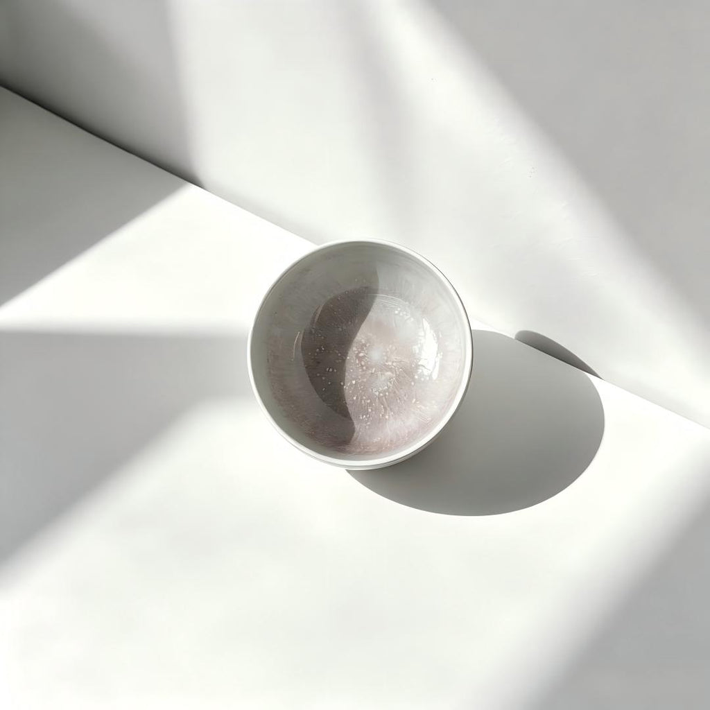 Yunnan Artisan Ceramic Tea Cup | Blush Red Gradient Glaze | 100ml Master Cup Gift Set