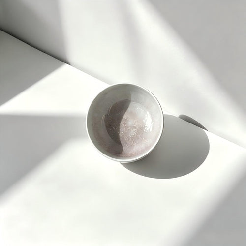 Yunnan Artisan Ceramic Tea Cup | Blush Red Gradient Glaze | 100ml Master Cup Gift Set