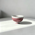Yunnan Handmade Rose Glaze Tea Cup | High-Fired Kaolin Ceramic | Gift Box Included